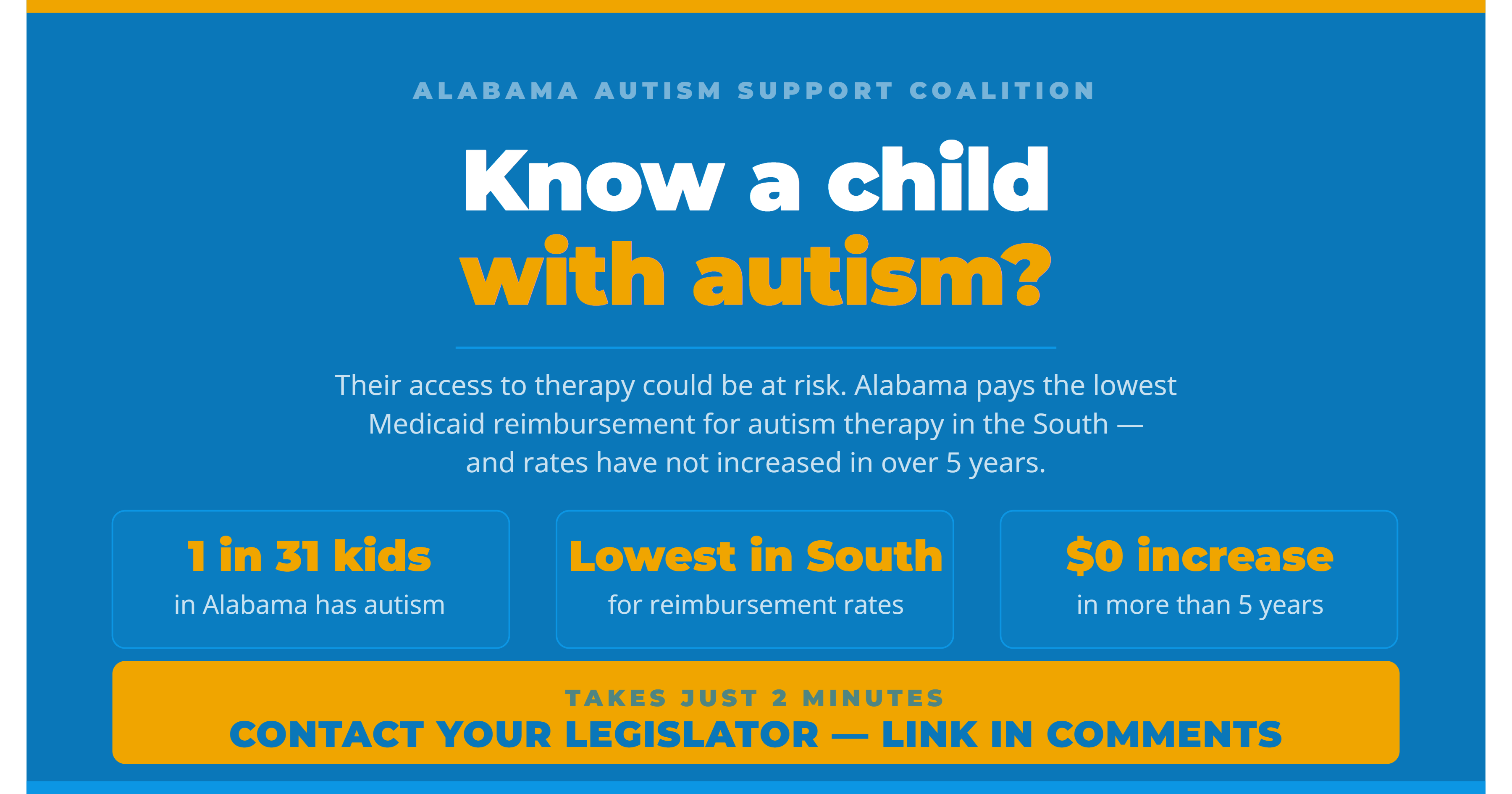 Community graphic: Know a child with autism?